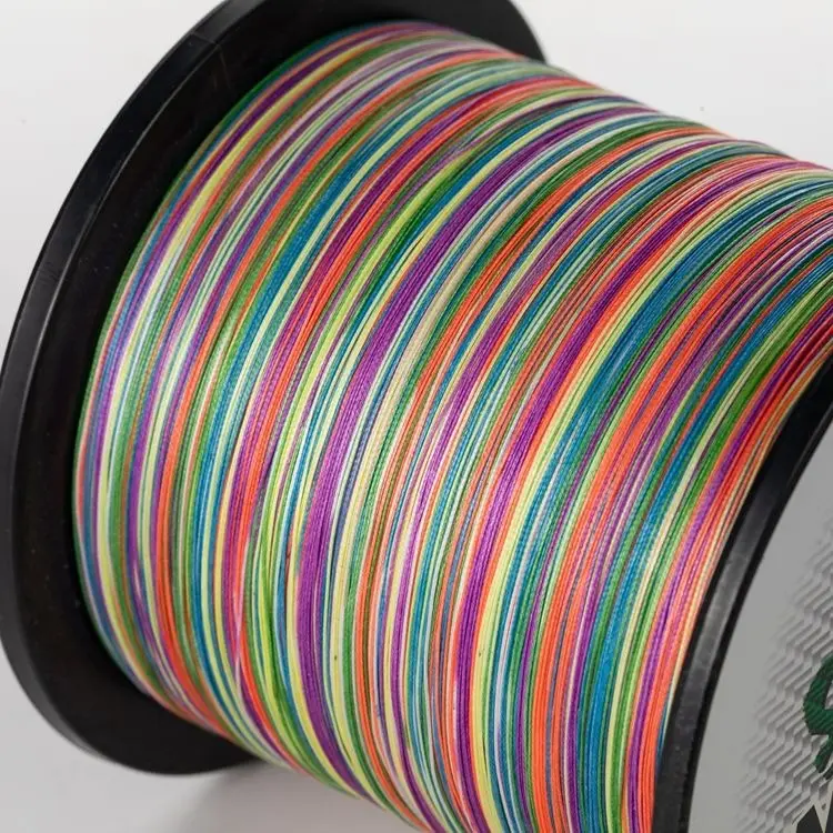 SENAR PANCING PE x4 300M MULTICOLOR Super Kuat Kecil Halus Tali Benang Anti Kusut Keriting Braided 2