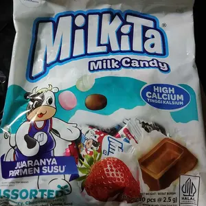 Milkita Permen Susu Mix Bag - Milk Candy 1 Bag (Isi 40Pcs)