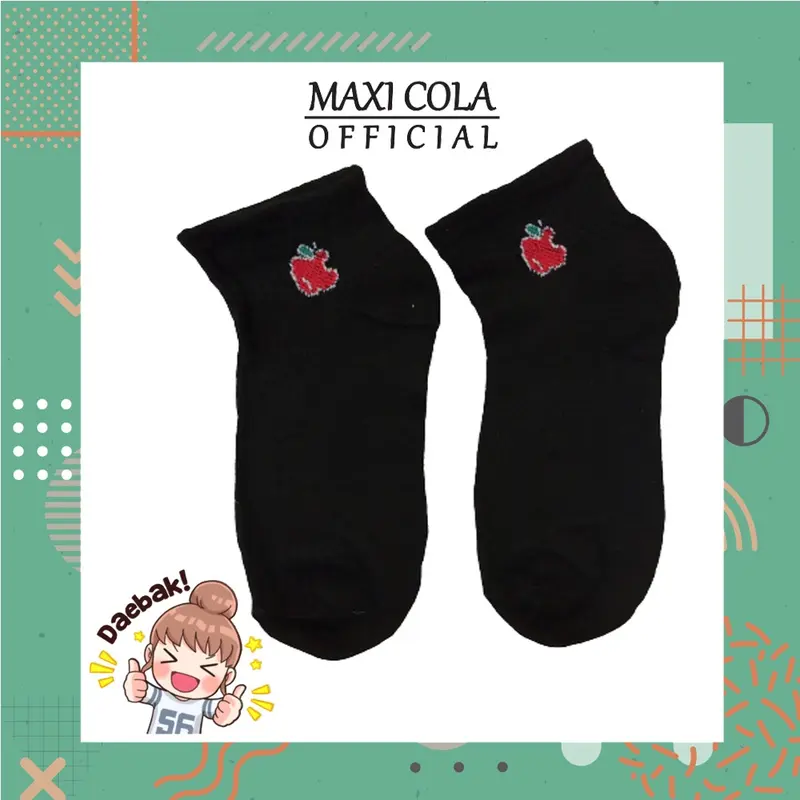 Kaos Kaki KS23 Kaos Kaki Motif Karakter Buah Kaoskaki Import Murah 1
