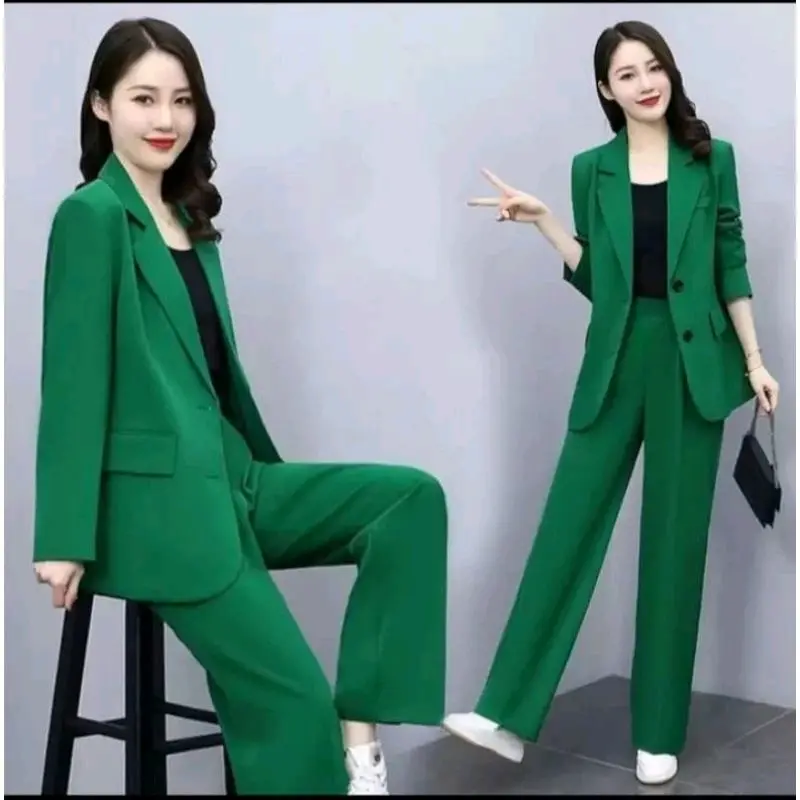 Setelah jas blazer wanita/setelan blazer kerja semi formal