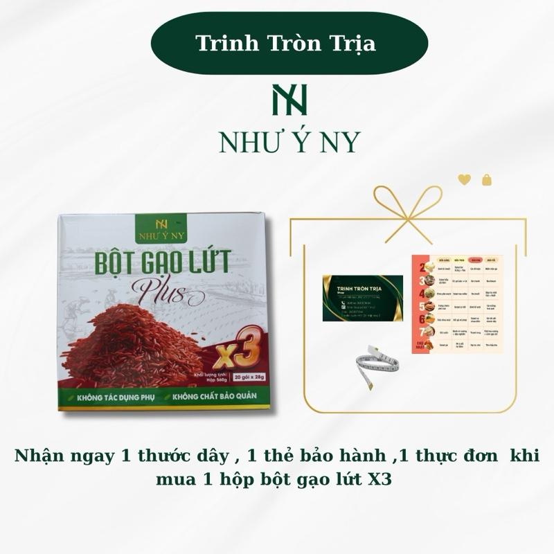 Bột Gạo Lứt Như Ý (Plus) mới 20 túi thơm ngon tiện lợi