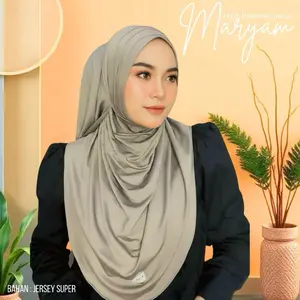 Kerudung Najwa Hijab Pashmina Instan MARYAM Jersy premium