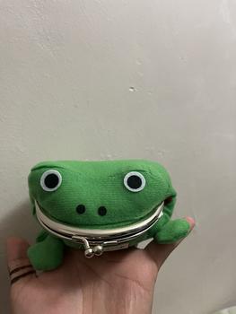 Product Review of Tow Size dompet anak naruto wallet coin bag frog Shape coin purse cute from M**i 1