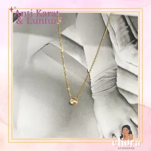 [ELIORA] Kalung Titanium Wanita Look Fashion Korea - 1041