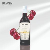 Gambar Dark Cherry Syrup Delifru 1 Liter - Sirup Ceri Hitam Premium dari Bubuqu Powder Kota Surabaya 1 Tokopedia