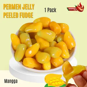 [HALAL SNACK CANDY] Permen Rasa Mango, Strawberry Candy Gummies ( Per 1 Pack) | Permen Jelly Mangga Stroberi | Permen Lunak Perisa Mangga, Stroberi Gummy Candy | Cemilan Manis Food Jeruk Jeli Makanan