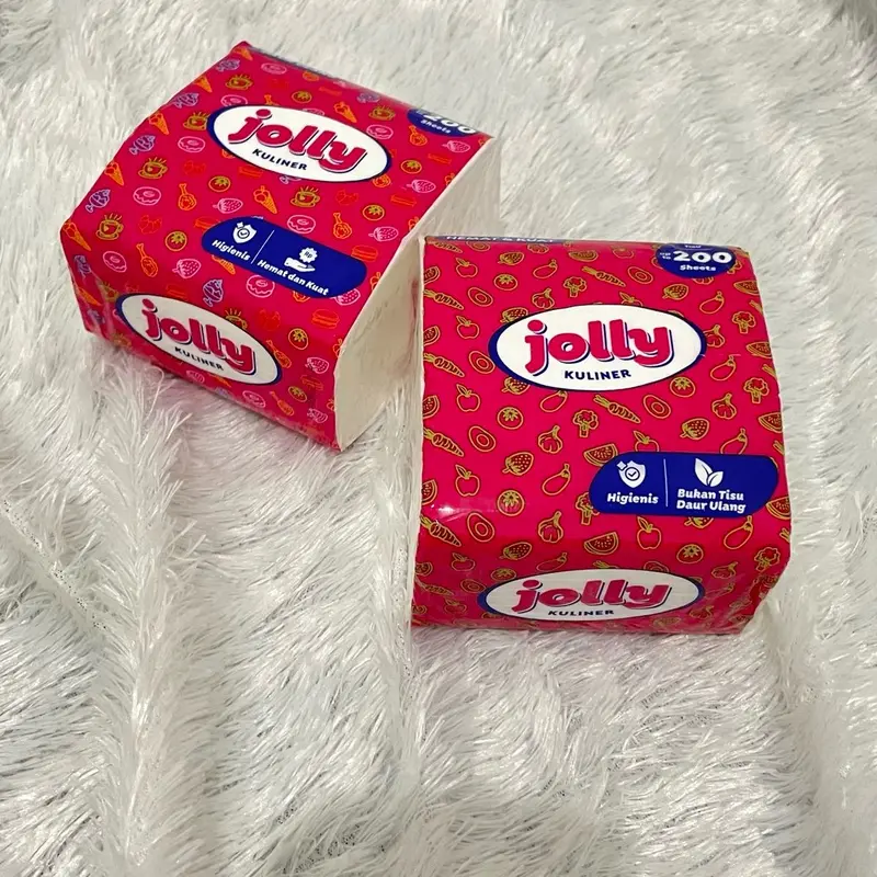 Tissue Tisu Jolly Pop Up Kuliner Kotak Kecil 90gr 1