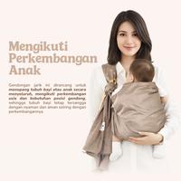 Gambar Big Bee Jarik Gendongan Bayi Samping Newborn - Squirrel Garden dari BigBeeOfficialStore Kota Administrasi Jakarta Pusat 4 Tokopedia