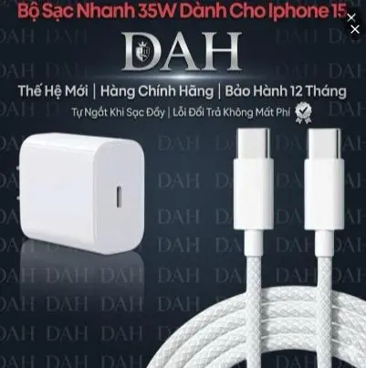 BỘ SẠC NHANH 20W-35W dành cho iphone cáp bọc dù tự động ngắt khi sạc đầy chống gãy gập độ bền cao tốc độ sạc60% trong 30phút bảo vệ pin.