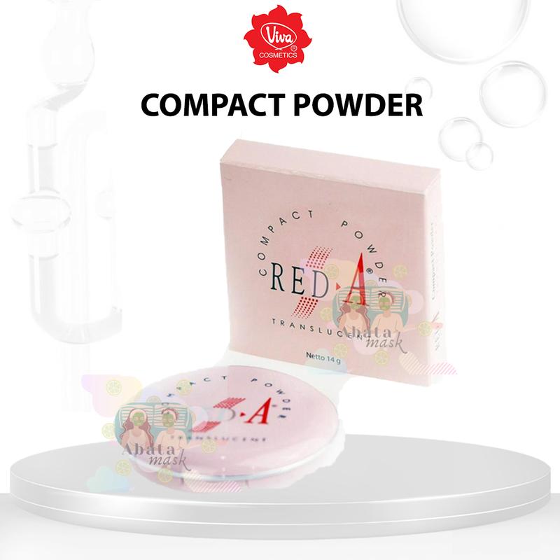 Red-A Compact Powder Translucent with Oil Absorber, Emollient ...