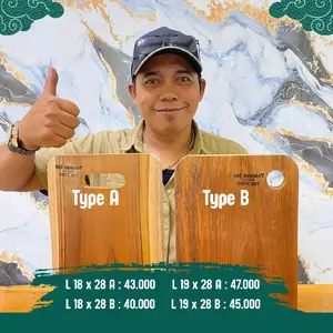 Telenan Kayu jati Ukuran L