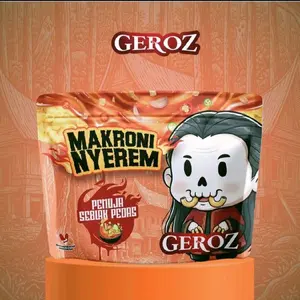 geroz varian makroni baru rasa pedas dan manis Snack
