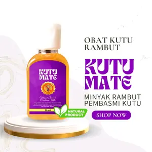 MINYAK PEMBASMI KUTU  CAP KUTUMATE