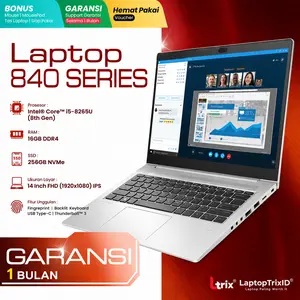 Laptop 840 SERIES Productivity Series | Tipis Elegan & Nyaman Dipakai | RAM 8-16GB SSD 256-512GB core