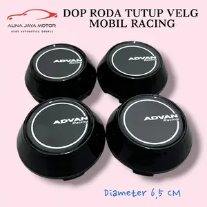 DOP RODA TUTUP VELG KERUCUT DIAMETER 6,5 CM Car