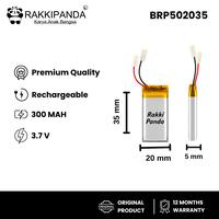 Gambar RakkiPanda Baterai Pouch Universal Li-Po 3.7V 300mAh Tanpa Soket - 50*20*35 300mAh dari Rakki Panda Indonesia Kota Administrasi Jakarta Pusat 2 Tokopedia