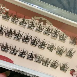 [Harga Spesial Live] MLAN Bulu Mata Palsu C Curl Natural Bold Serat Kapas Hitam Pekat 14 Model Lengkap Lentik Tebal Nyaman Dipakai