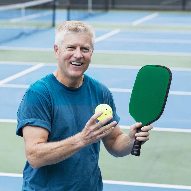 Vỏ lưu trữ Tay áo vợt Pickleball cao su tổng hợp, mới, Phụ kiện vỏ bọc mái chèo Pickleball, Túi bảo vệ bền 4