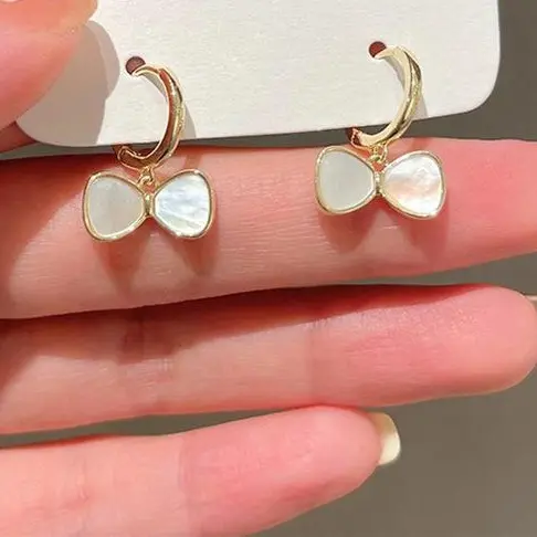Hoa Tai Thời Trang Tối Giản, Phong Cách Hàn Quốc, Dành Cho Nữ, Thích Hợp Cho Mùa Hè Women Voi 2