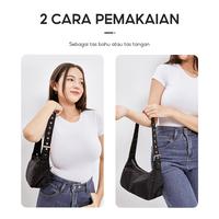 Gambar [VIDEO ONLY] OHSOME-Dunns Egradable Underarm Bag/ Wanita Shoulder Bags Selempang - Beige dari OHSOME Homeliving Kab. Bekasi 2 Tokopedia