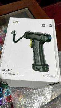 Product Review of Pompa alat pengukuran tekanan ban Pompa Ban Elektrik-Pompa Ban Digital Car Tire from 🎶**🎧 0