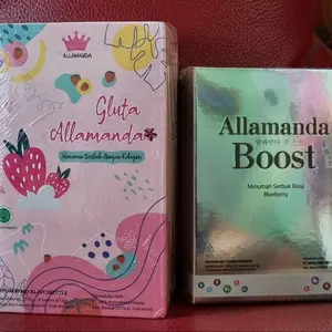 PAKET KOMPLIT ALLAMANDA ( 2 box GLUTA STRAWBERRY + 1 box BOOSTER ) 3 box