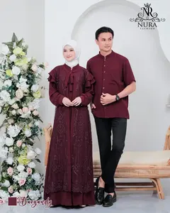 Tampil Mewah dengan Gamis Brukat Mayra 2026 | Dress Crinkle Busui Friendly untuk Lebaran & Kondangan