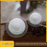 Gambar Lilin Ibadah Doa Rohani Yesus Maria Putih Pilar 1/2 Kati Double Dragon dari Toko Adhiraja Kota Administrasi Jakarta Utara 3 Tokopedia