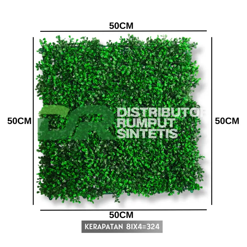 Daun Dollar UK 50x50CM FULL HIJAU - Cocok Untuk Indoor Dan Outdoor 0