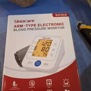 Tensi Digital Akurat BSX-516 Sinocare - Pengukur Tekanan Darah Otomatis (Bahasa Indonesia) - Blood Pressure Monitor Alat Tensimeter Digital [WAJIB ORDER BUBBLE WRAP]