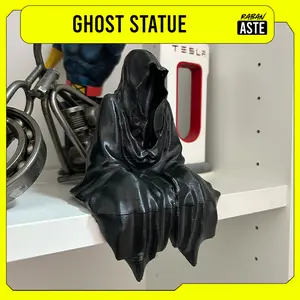 [ RABANASTE ] Ghost Statue Patung Hantu Unik Minimalis