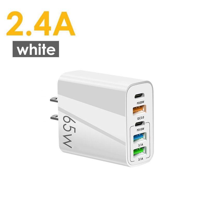 Sạc USB Nhiều Cổng 65W với Tính Năng Sạc Nhanh PD cho Thiết Bị Thông Minh