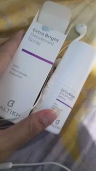 Product Review of NEW Baltikh Extra Bright - 1 Set Underarm Cream dan Deodorant Spray 100 ML With Bakuchiol Niacinamide Collagen - Pemutih Pencerah Ketiak dan Slengki Bau Hitam 30gr dan 6ml from B**u S** O**y S**n 0
