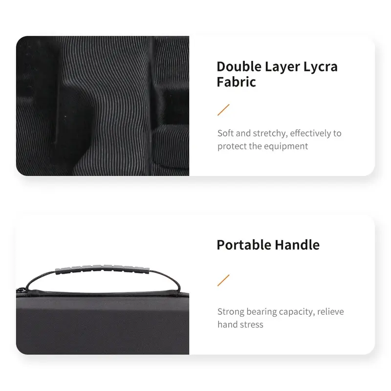 (BISA COD) XIFIJI Tas Drone Hard Shell Protective Storage Bag DJI Mini 4 Pro - XJI4 TERMURAH Aksesoris Plastik 6