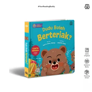 BENTANG - Buku Anak 1-6 thn Boardbook Seri Kecerdasan Emosi: Dudu Boleh Berteriak?