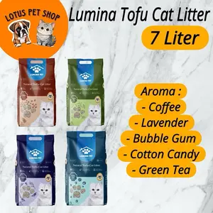 Lumina Tofu Soya Cat Litter 7 Liter Pasir Kucing Tofu