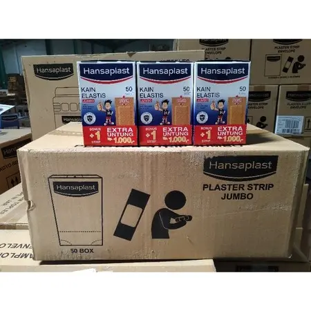 (GROSIR) Hansaplast - Fun Box isi 100 & Jumbo Isi 50+1 - Untuk Melindungi Keluarga Indonesia 4