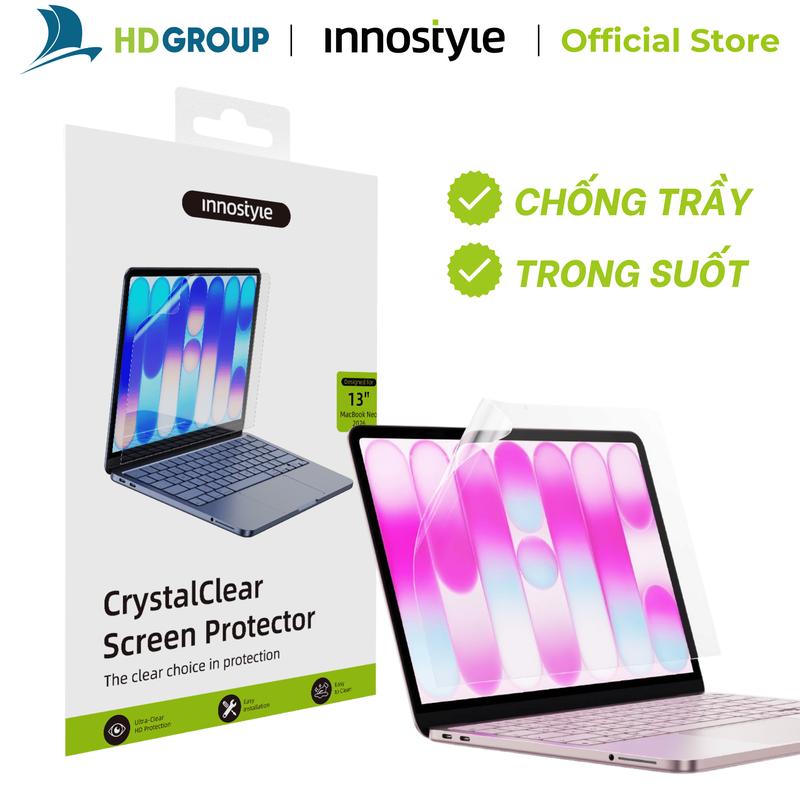 Miếng dán màn hình cho macbook Innostyle size 13/13.6/14/15/16" chính hãng,…