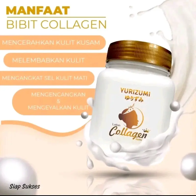 Bibit colagen pemutih badan body cream pencerah kulit kusam 150ml BPOM Lotion Tubuh Perawatan Mencerahkan 3