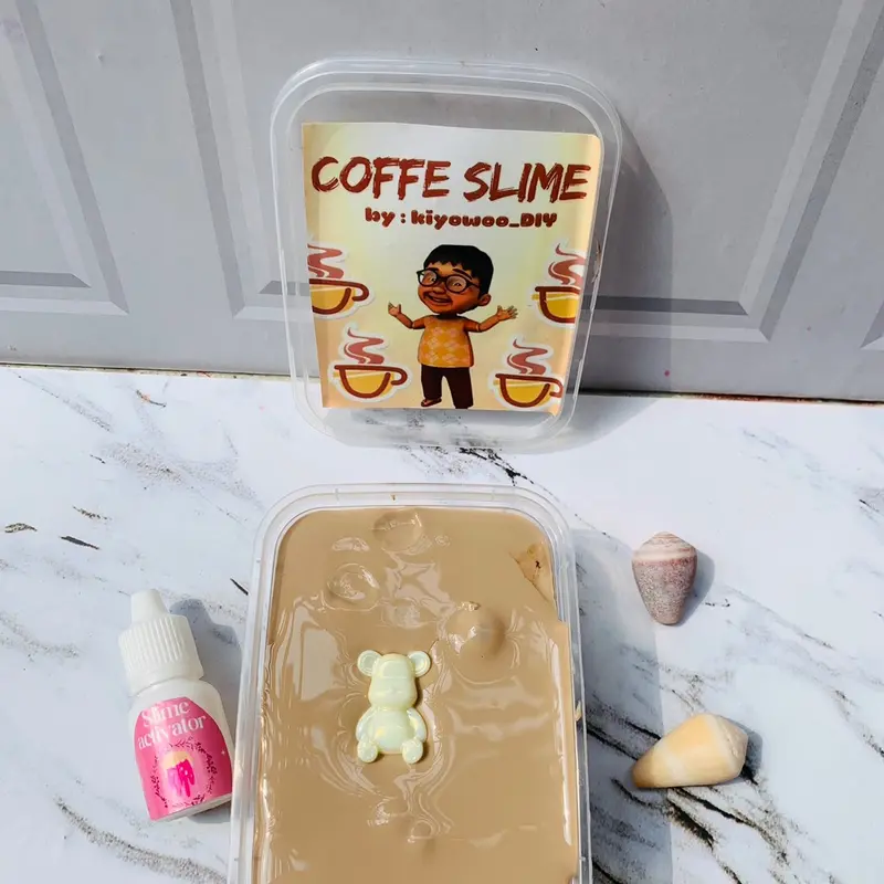 Tofu slime upin ipin series by kiyowoo_DIY 4