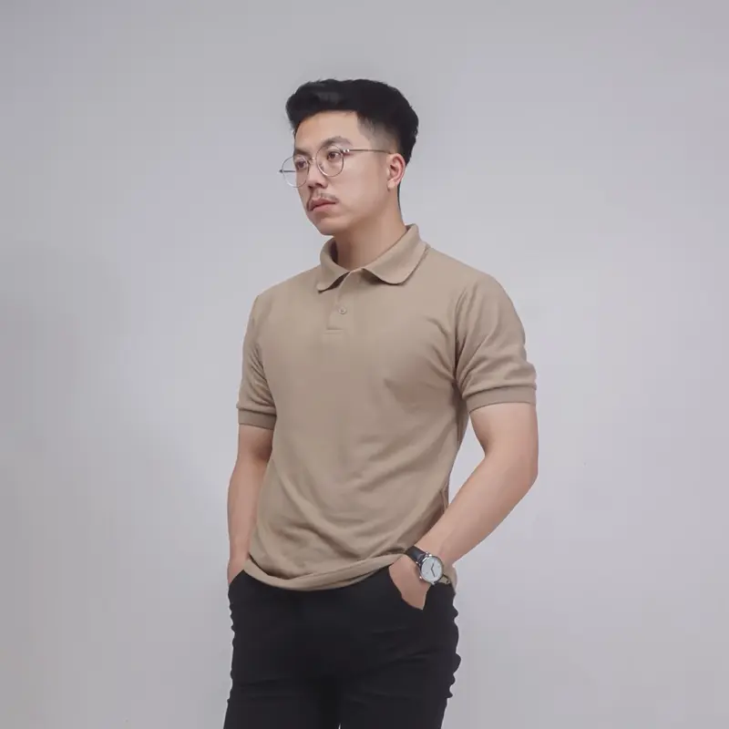 GROOME RUDE POLO SHIRT FIT BASIC SIMPLE - Atasan Kerah Basic 4