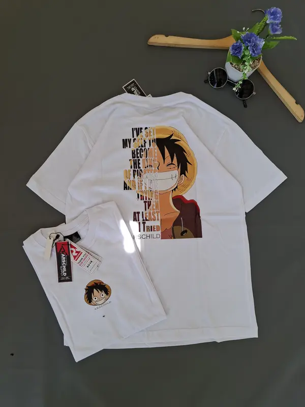 KAOS ANAK DISTRO BAHAN COTTON COMBED 30S MOTIF SUPER MARIO USIA 9 TAHUN - 16 TAHUN WARNA PUTIH TERBARU SABLON DEPAN BELAKANG 4