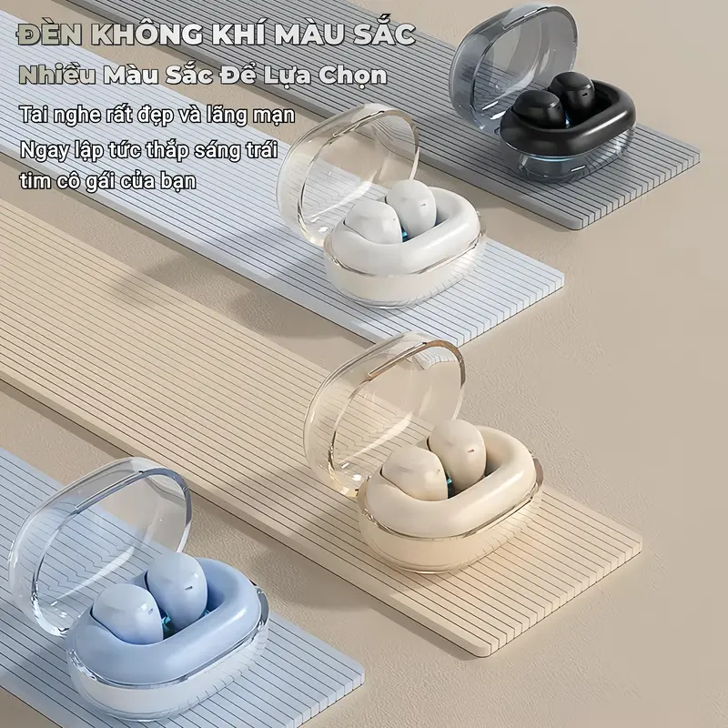 Tai nghe KY7 mới nhất [2 Quà tặng miễn phí] 1 Nhãn dán hoạt hình+1 Bao tay chơi game,5 Màu,Cấp độ HiFi, Chống nước iPX5, Giảm tiếng ồn ENC, Mict tích hợp,Thiết kế vòng bơi, Ánh sáng xung quanh,Thân máy hoàn toàn trong suốt 6