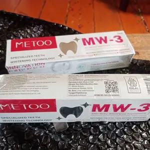 [Favorit CIKI] METOO PASTA GIGI MW3- BPOM-pemutih gigi / Bebas Sensitif odol/ Bebas Karang Gigi / Pasta Gigi Probiotik / Karang Gigi / Gusi Sensitif / Membersihkan Noda Gigi- METOO MW-3 Advanced Whitening Tooth Paste 100 gr