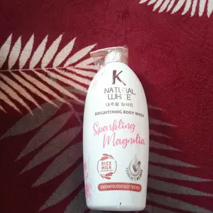 K Natural White Sabun Mandi Sparkling Magnolia 500 ml