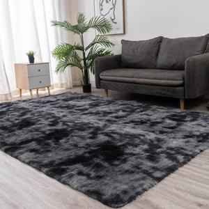 フェイクファーラグ（ shag）／ソフトフロアマット／装飾カーペット／リビング・寝室用／ルームデコレーション／ホームデコレーション／1点