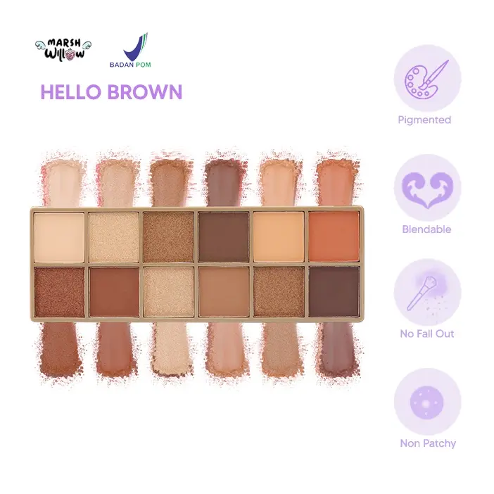 Marshwillow Pretty Me Eye Palette by Natasha Willona 6