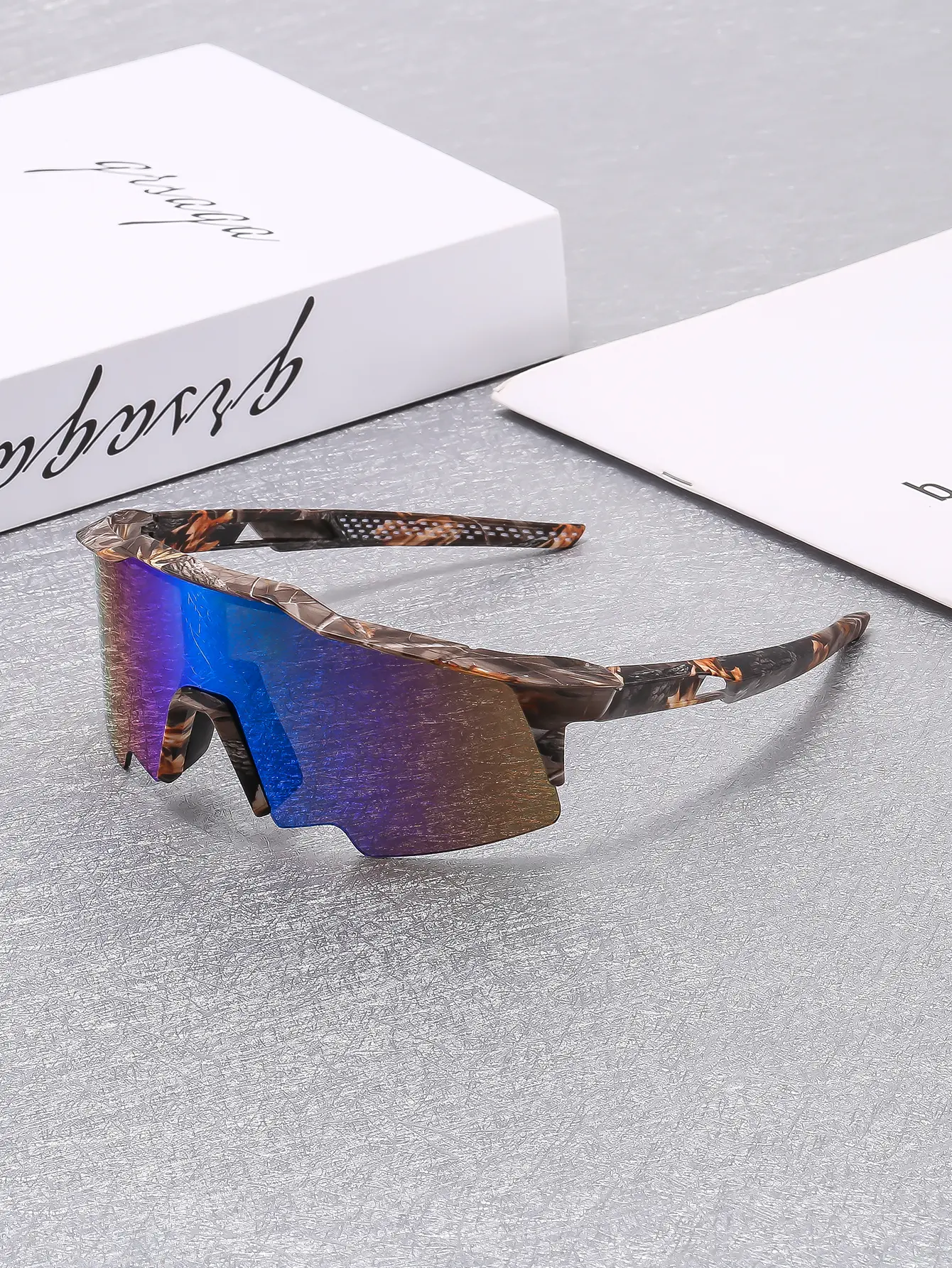 【COD+GRATIS KOTAK】Emokii Kacamata - Shadam Sport - Kacamata Hitam Pria Wanita Sport Best Seller Stylish Premium Unisex Eyewear Sunglasses