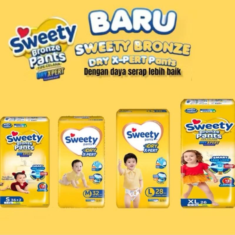 SWEETY BRONZE DRY X-PERT / PAMPERS TIPE CELANA 0