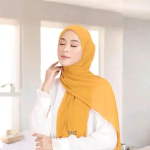 Pasmina Ceruty Premium Polos | Look Anggun & Modern